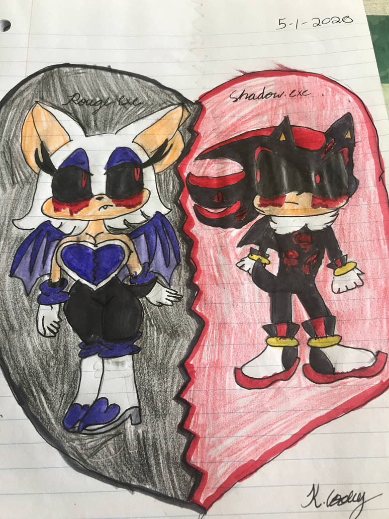 Rouge.exe and Shadow.exe by YourBoiKevin on DeviantArt