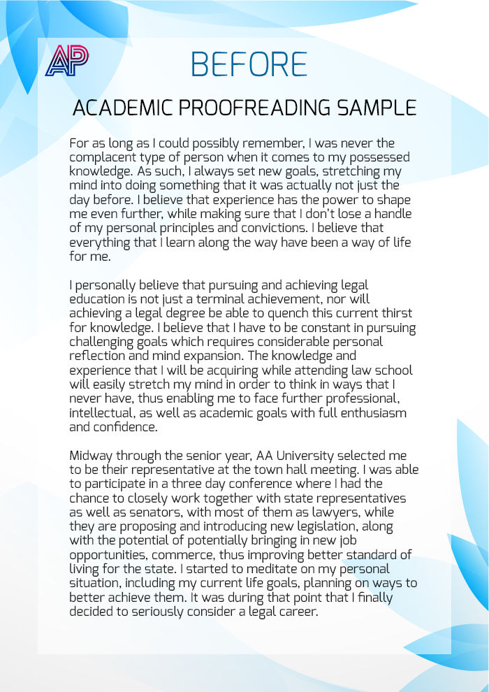 Academic Proofreading Sample by AcademicProofers on DeviantArt