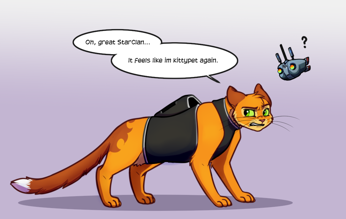 Stray Firestar? - Stray x Warriors Cats by Quietpool6 on DeviantArt