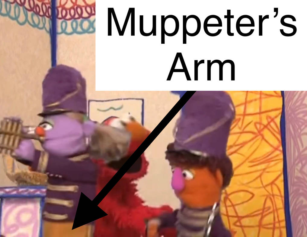 Hidden Muppet Hidden Muppeter Arm Goof by ReddyToDraw123 on DeviantArt