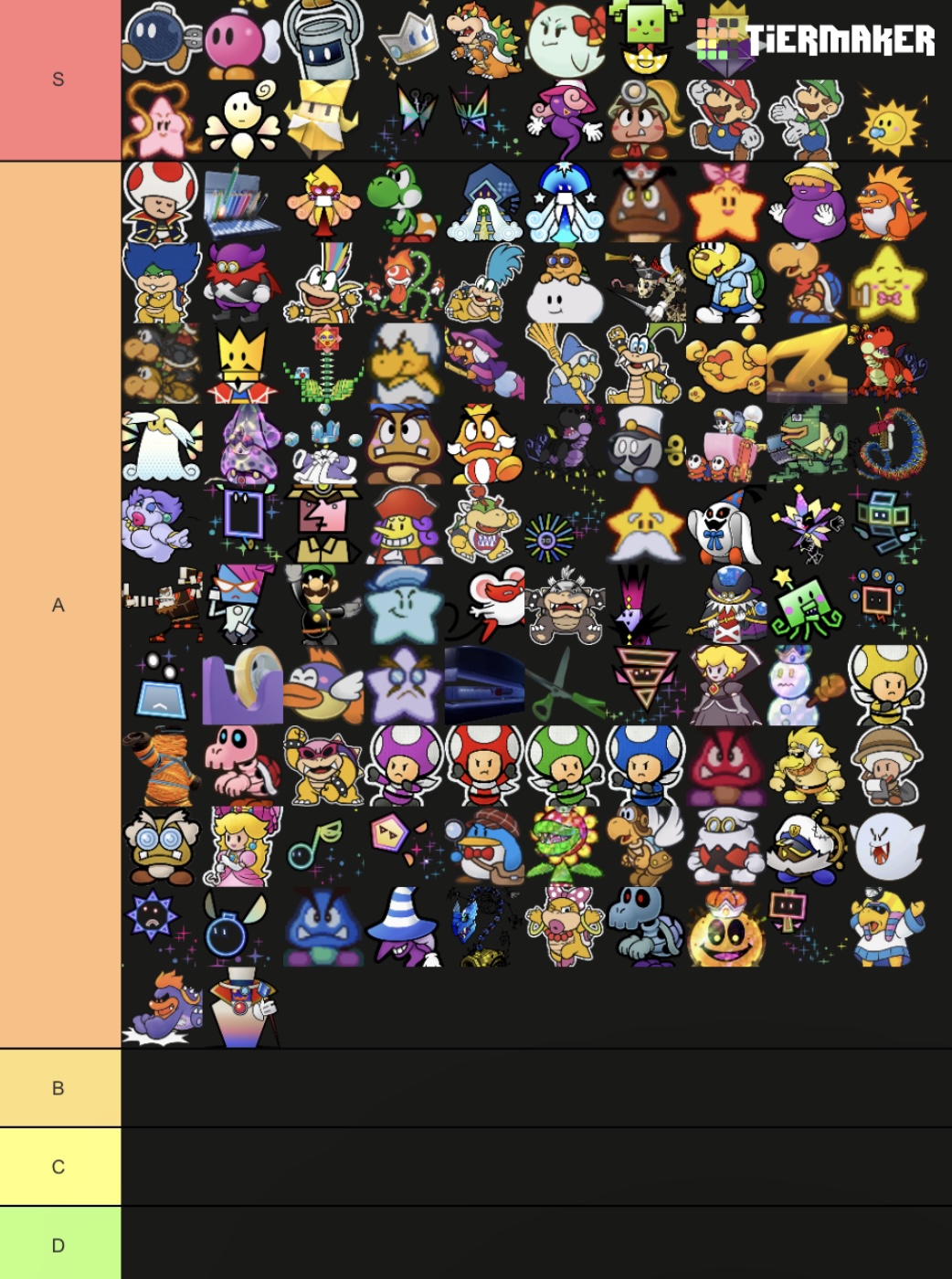 My tier list brawl stars  Brawl, Stars, Mario characters