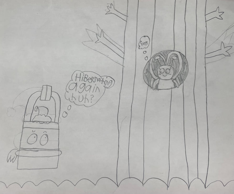 Tippi Is Hibernating by ReddyToDraw123 on DeviantArt