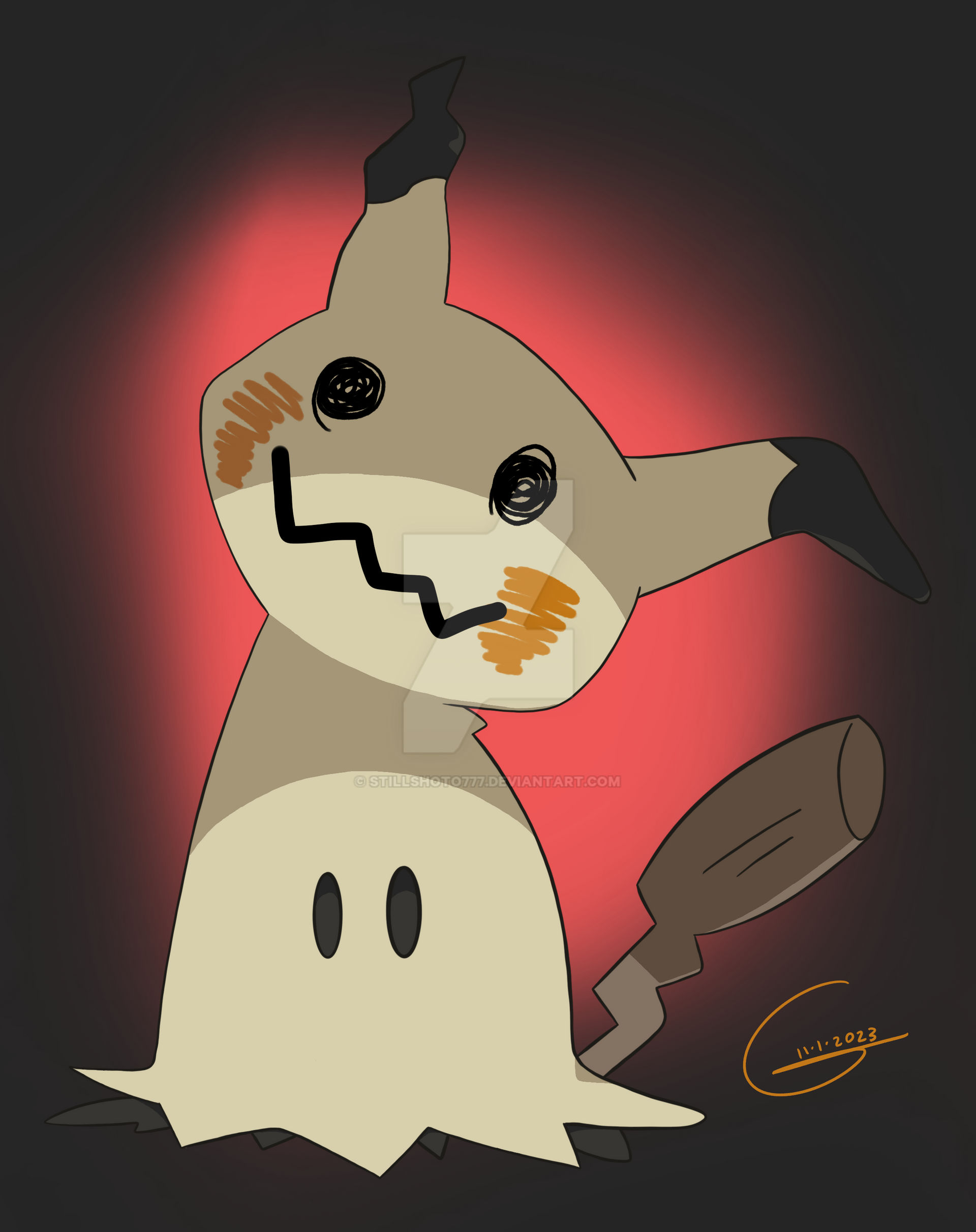 Mimikyu Fanart