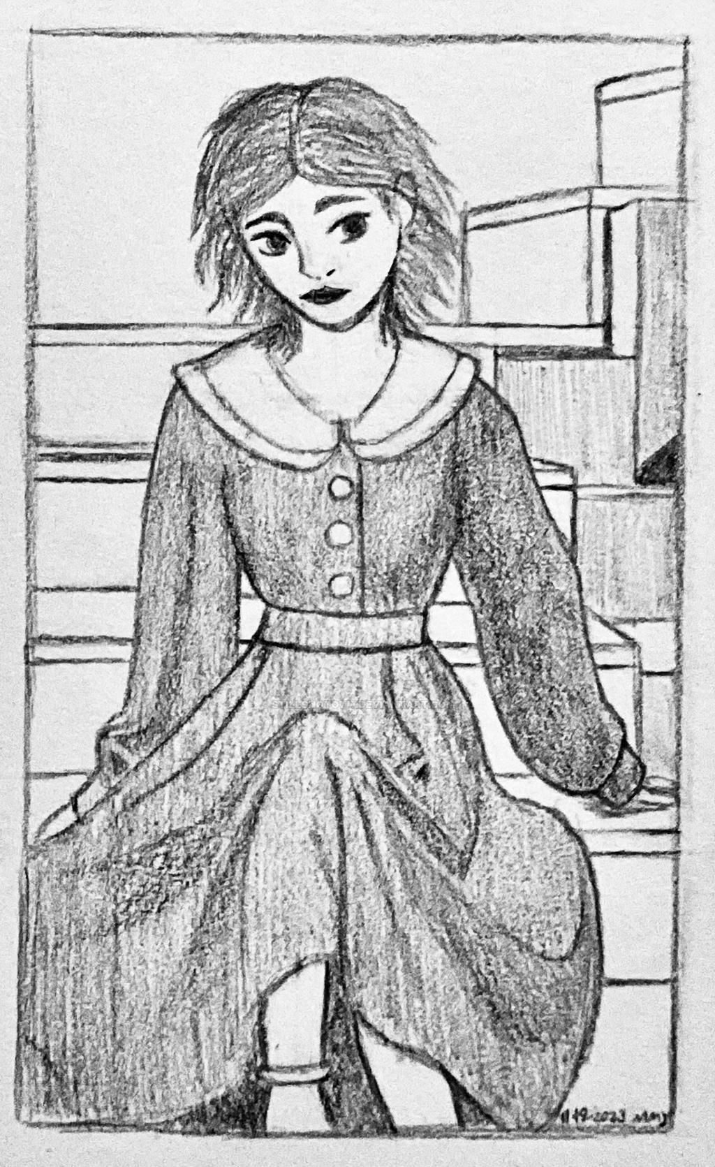 Schoolgirl Sketch