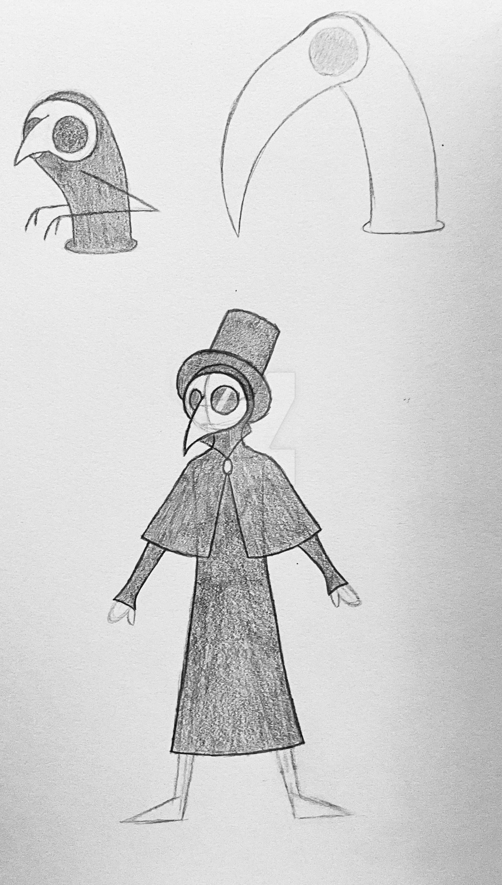 Plague Doctor Sketch