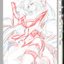 Poll of Goal's Reward - Ahri Dakimakura WIP pt02-b