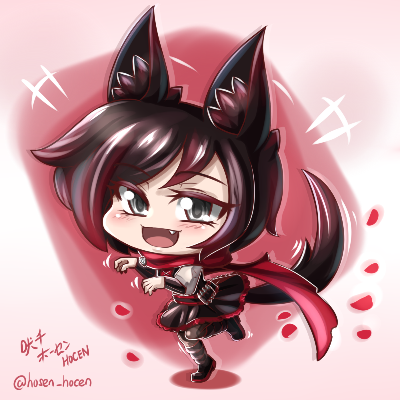 RWBY - Chibi Ruby~ by HOSEN-HOSEN-HOCEN on DeviantArt