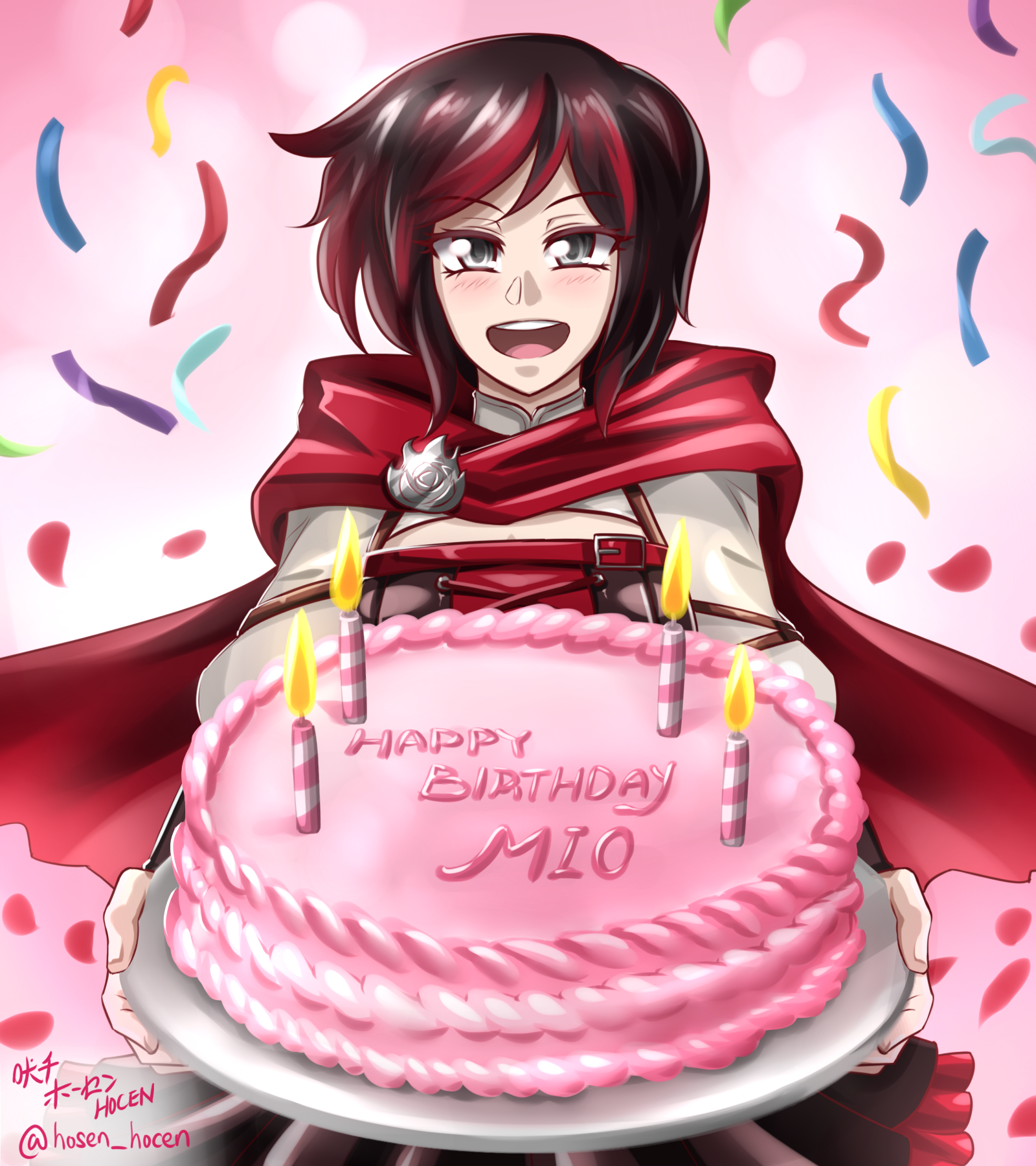 RWBY - Happy Birthday, feat. Ruby~