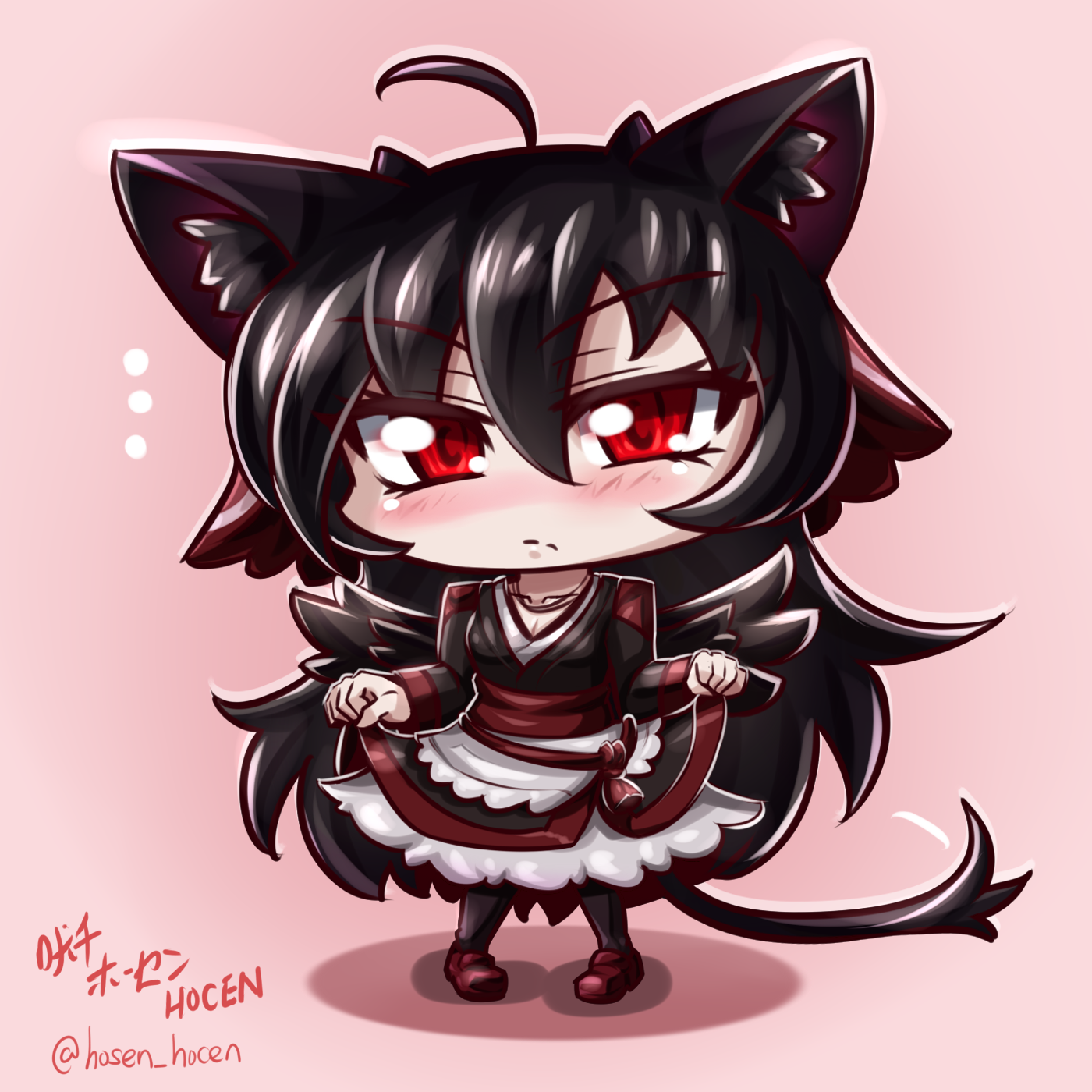 RWBY - Chibi Raven ~ Kitty Maid by HOSEN-HOSEN-HOCEN on DeviantArt