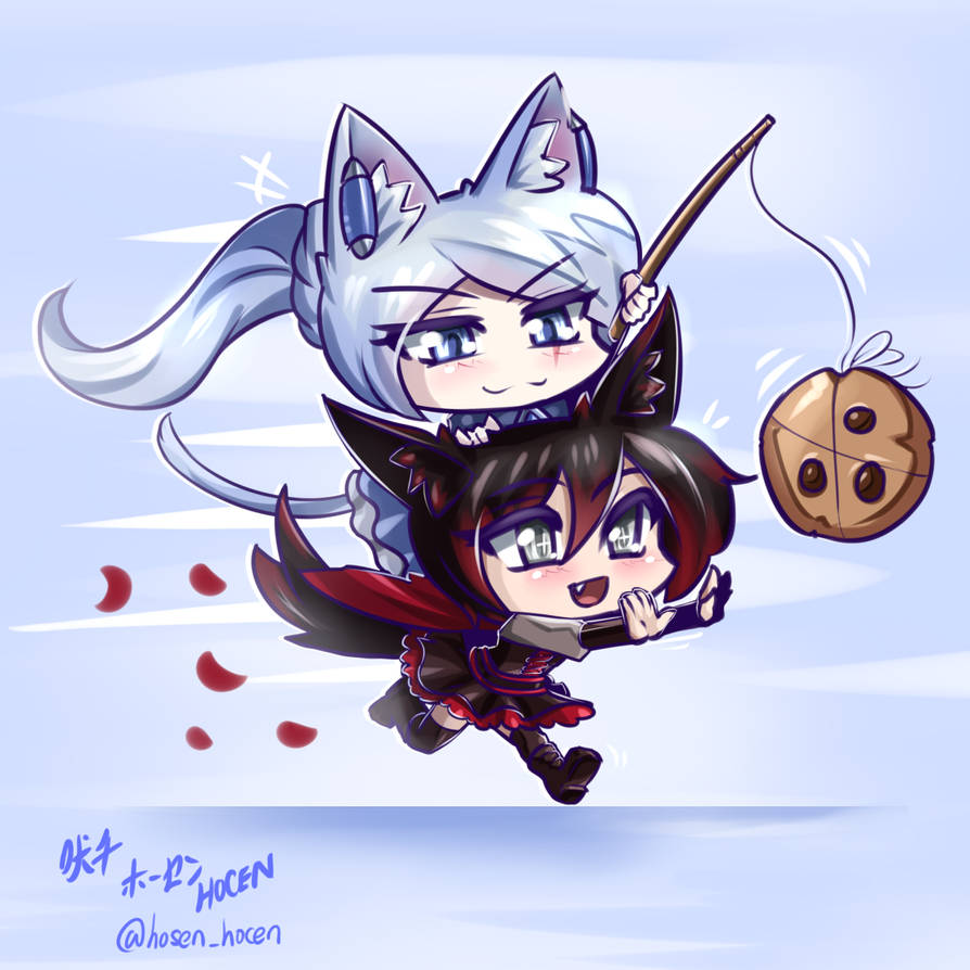 RWBY - Chibi Weiss n' Ruby~ Go! Ruby! Go! by HOSEN-HOSEN-HOCEN on ...