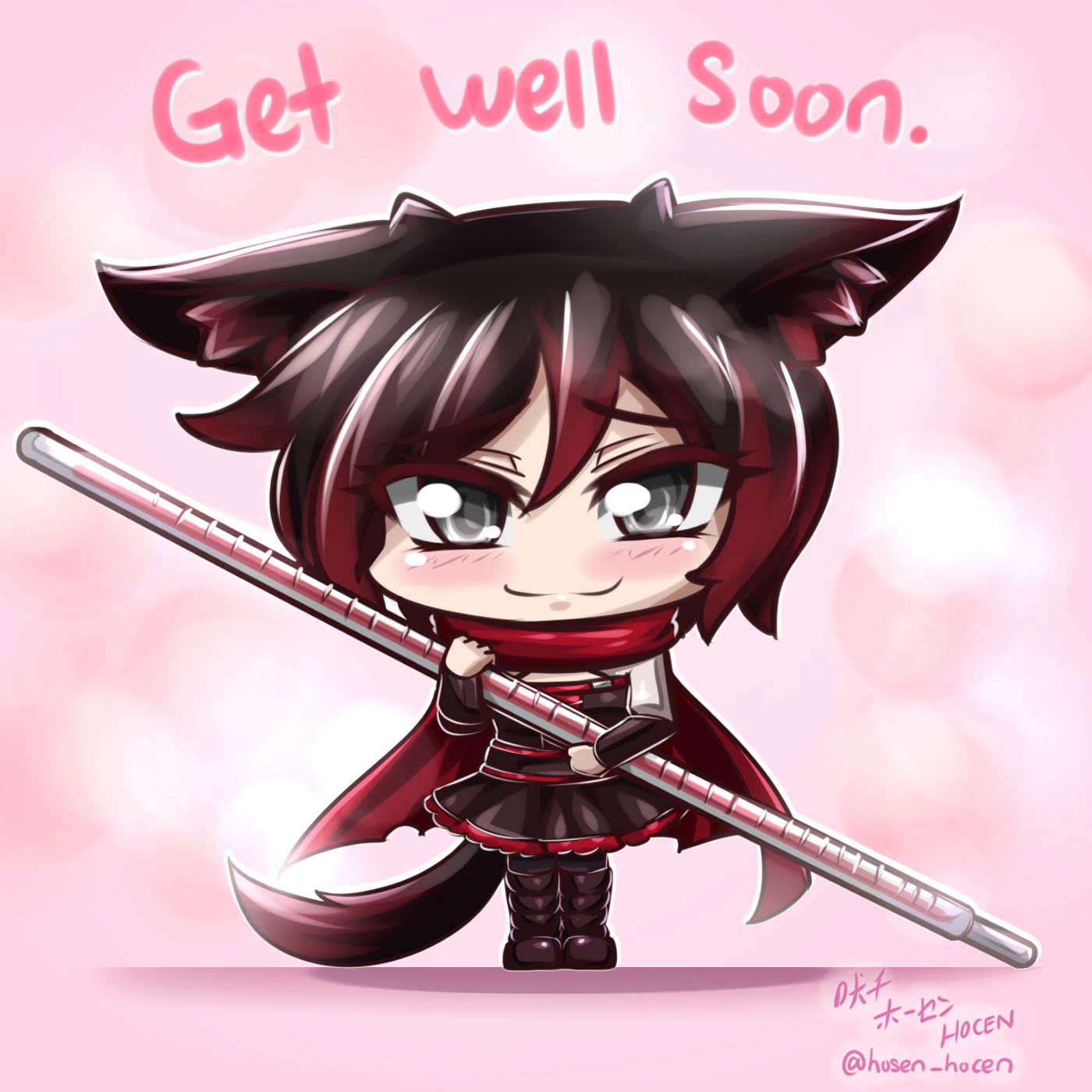 RWBY - Chibi Ruby~ Get Well Soon