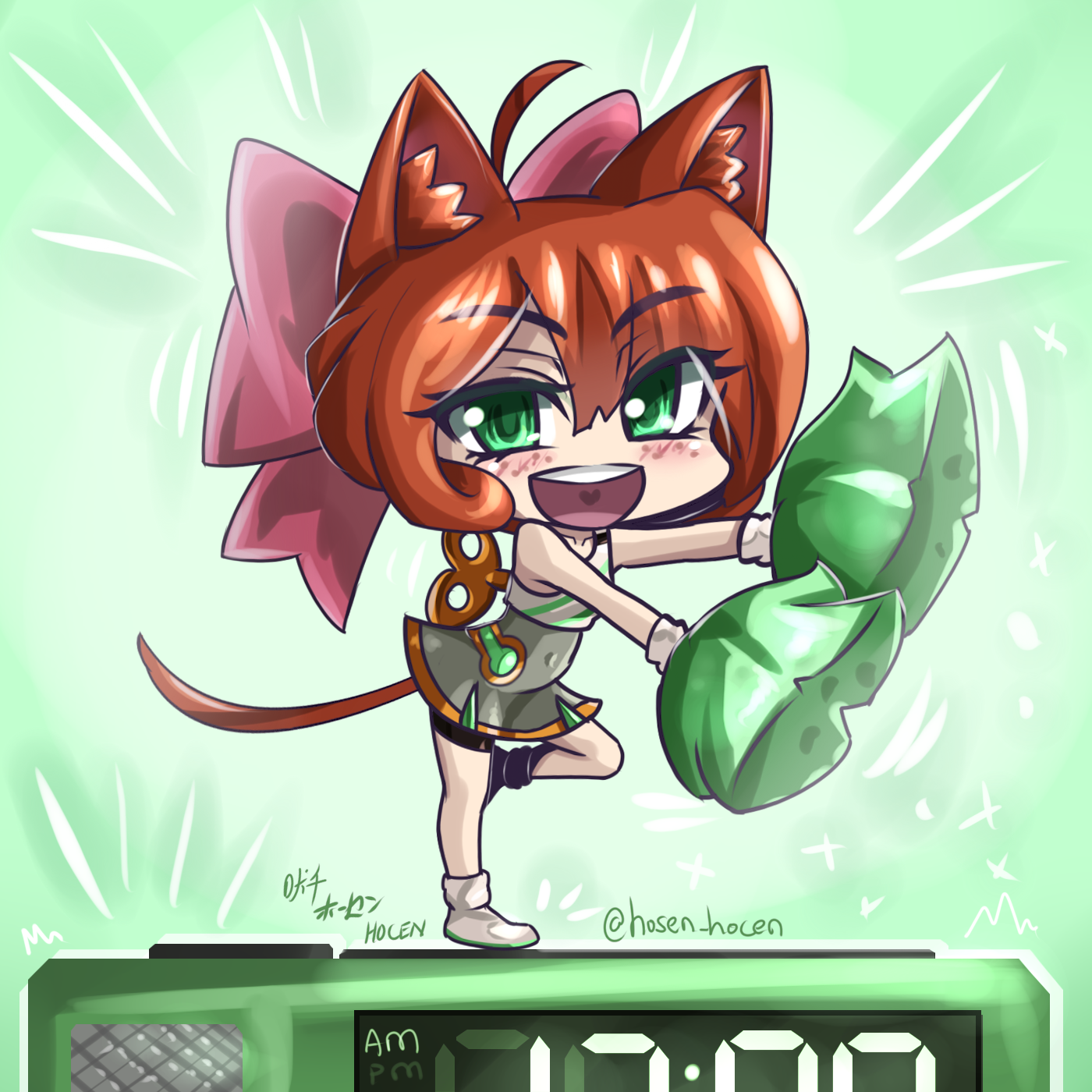 RWBY - Chibi Penny ~Cheer~ by HOSEN-HOSEN-HOCEN on DeviantArt
