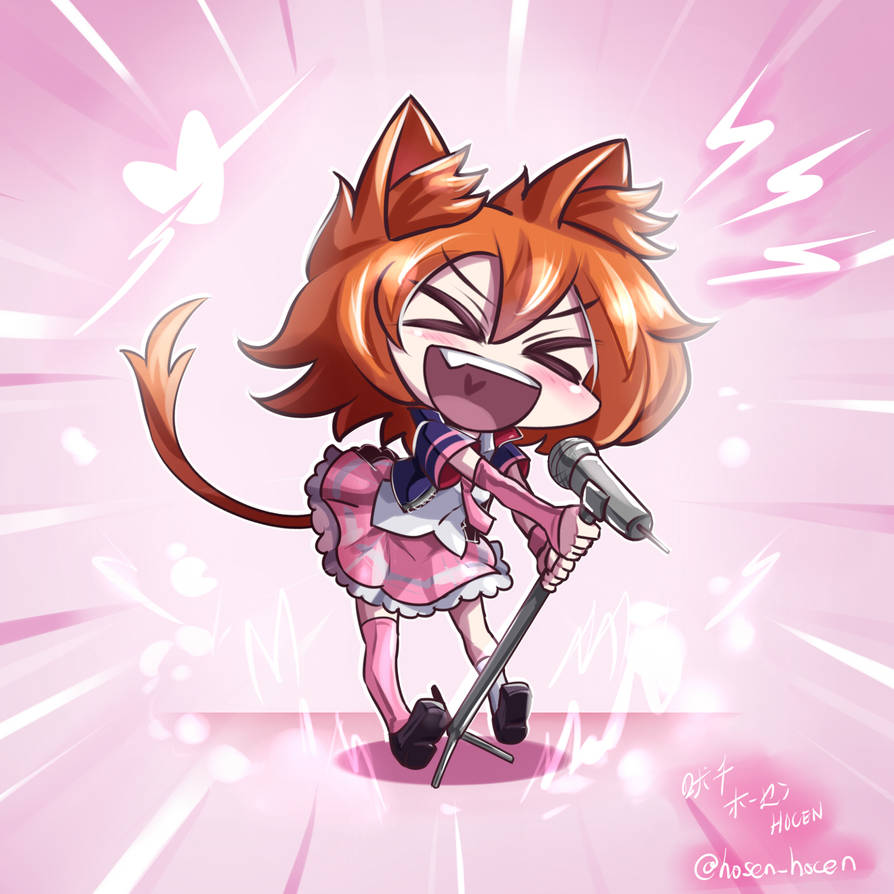 RWBY - Chibi Nora~ OnStage by HOSEN-HOSEN-HOCEN on DeviantArt
