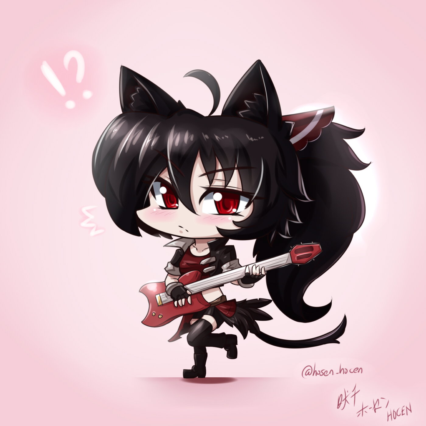 RWBY - Chibi Raven~ Rock, Tweet~ by HOSEN-HOSEN-HOCEN on DeviantArt