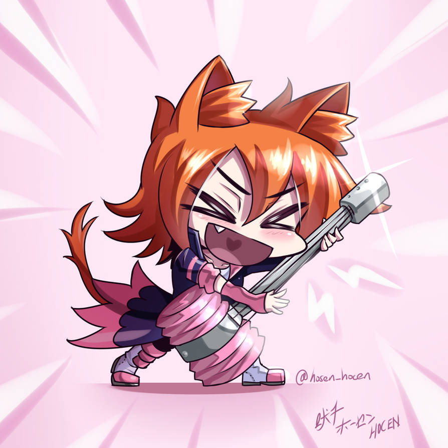 RWBY - Chibi Nora~ Rock by HOSEN-HOSEN-HOCEN on DeviantArt
