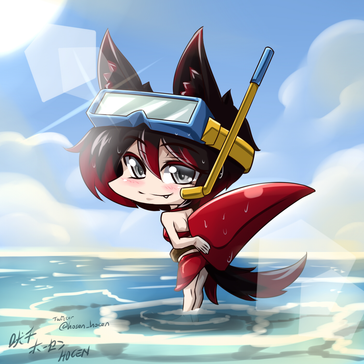 RWBY - Chibi Ruby~ Summer by HOSEN-HOSEN-HOCEN on DeviantArt