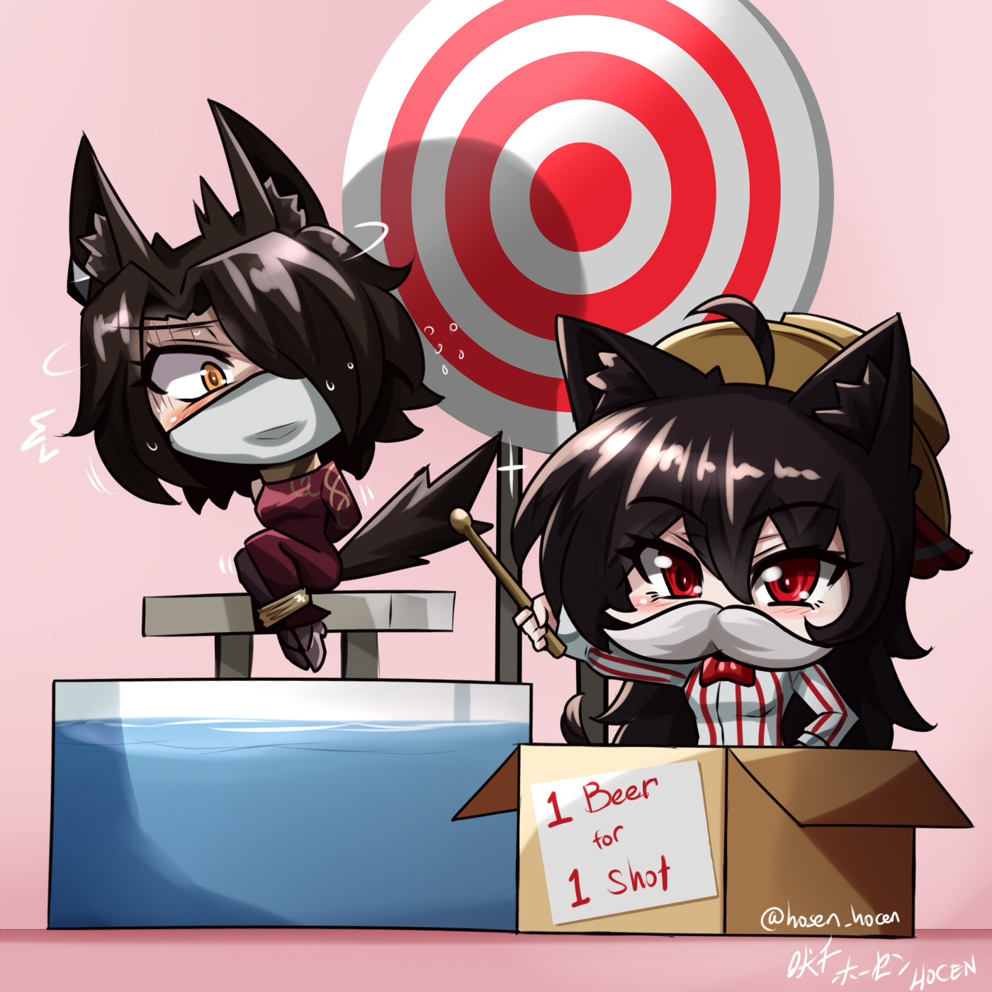 RWBY - Chibi Raven n Cinder~ Anyone want a shot by HOSEN-HOSEN-HOCEN on ...