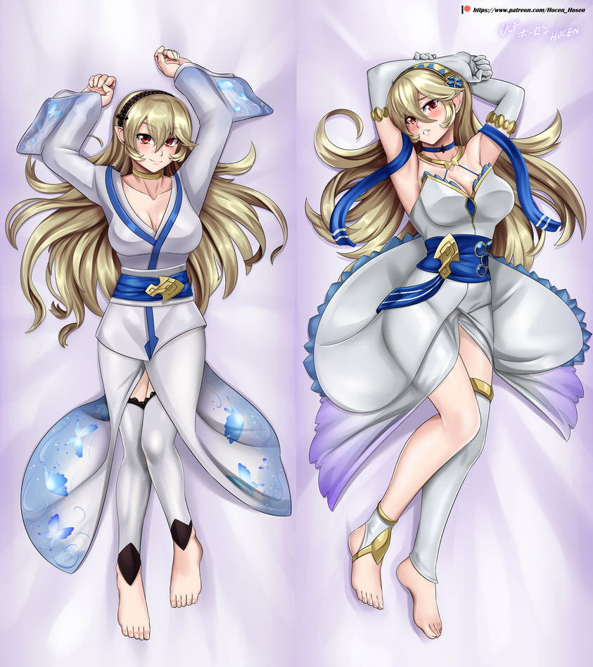 FE - Corrin kimono dakimakura by HOSEN-HOSEN-HOCEN