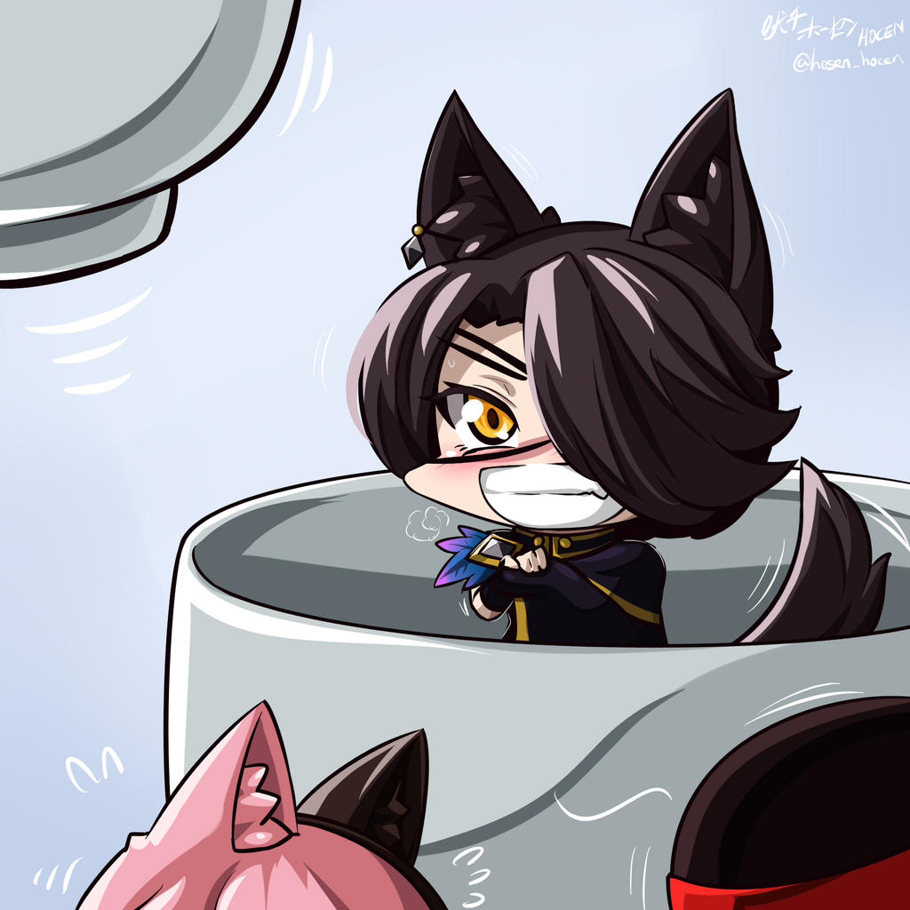 RWBY - Chibi Cinder~ Sneaky~ by HOSEN-HOSEN-HOCEN on DeviantArt