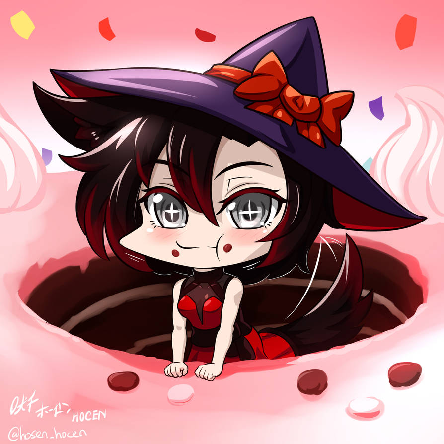 RWBY - Chibi Ruby~ Happy Birthday! by HOSEN-HOSEN-HOCEN on DeviantArt