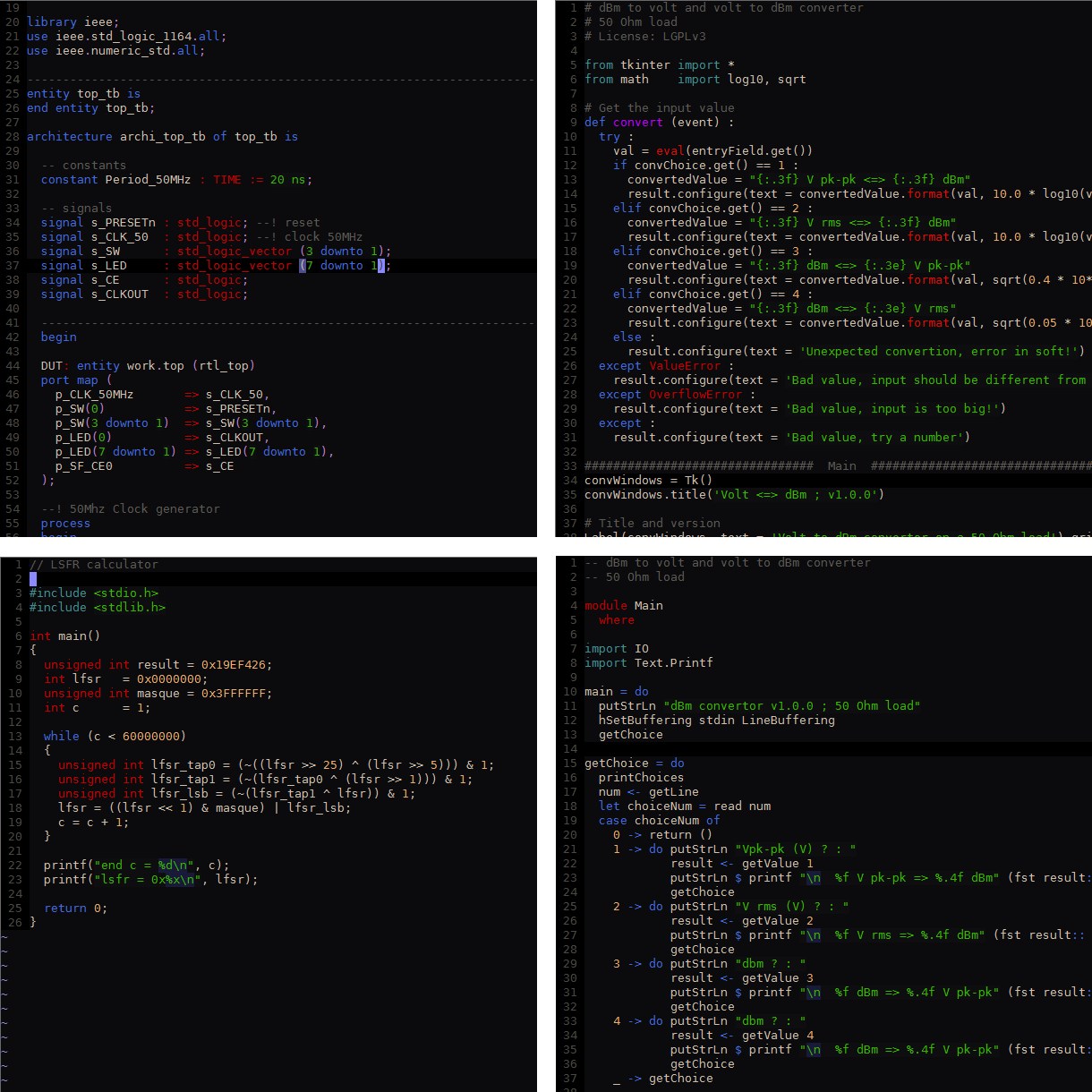 KingTop VIM color scheme