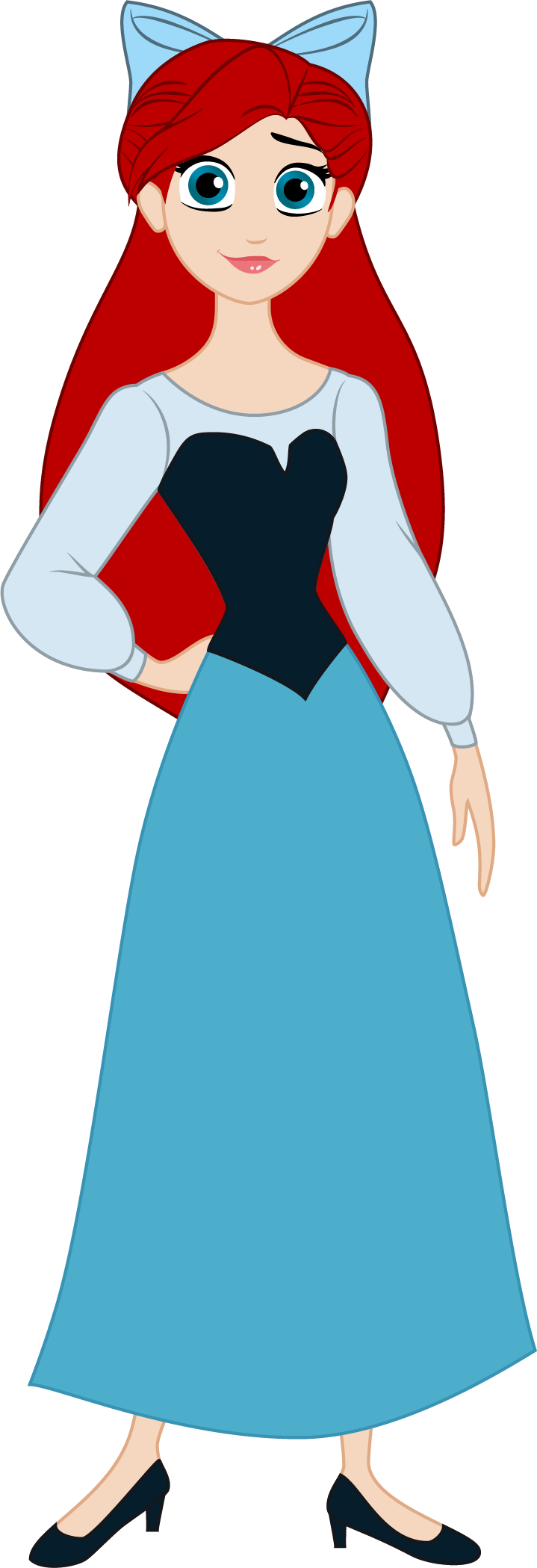 Princess Ariel Dress 4 REVISED by Goldwing16 on DeviantArt