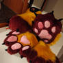 Handpaws and feet paw premade