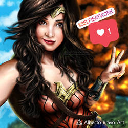 Wonder Woman Selfie