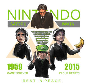 Tribute to Satoru Iwata - Rest in Peace