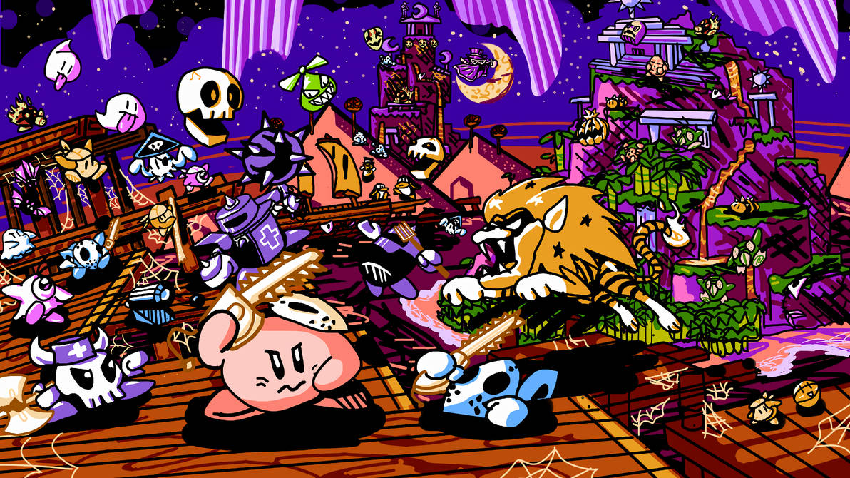 Hades Harbor - Kirby's Halloween Adventure by MettaKnight on DeviantArt