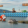 Retro Lake 'Mario Bros 3'