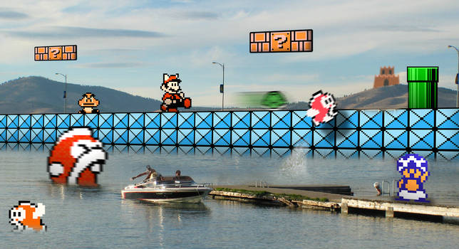 Retro Lake 'Mario Bros 3'