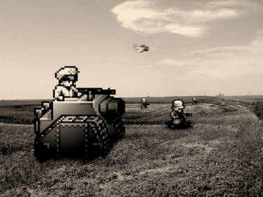 Retro Old War 'Advance Wars'