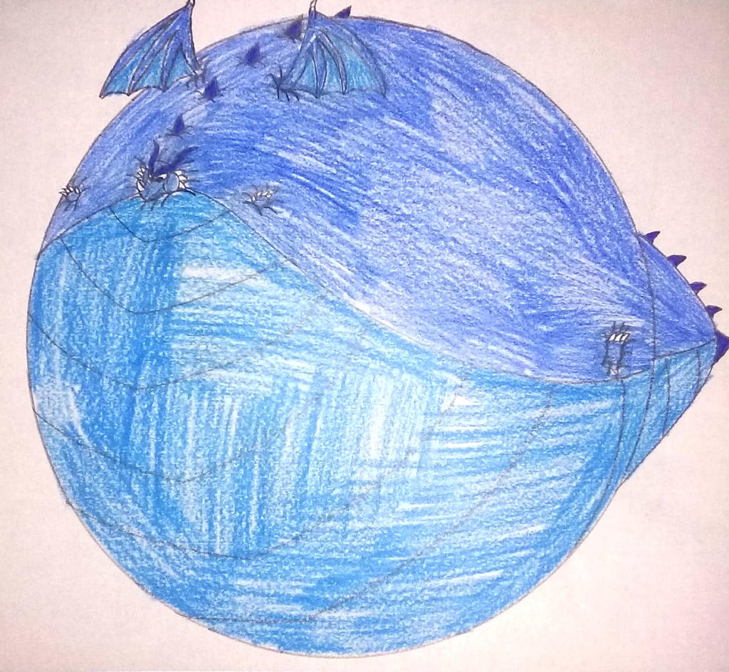 Blue Dragon Inflation by DanXDWolfenburg on DeviantArt