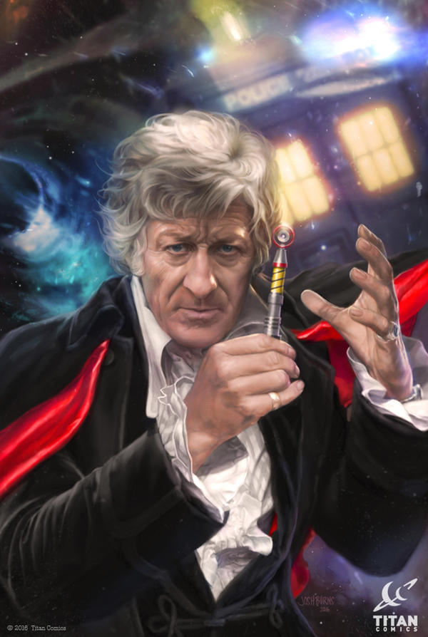 Doctor Who for Titan, the 3rd Doctor by JoshBurns