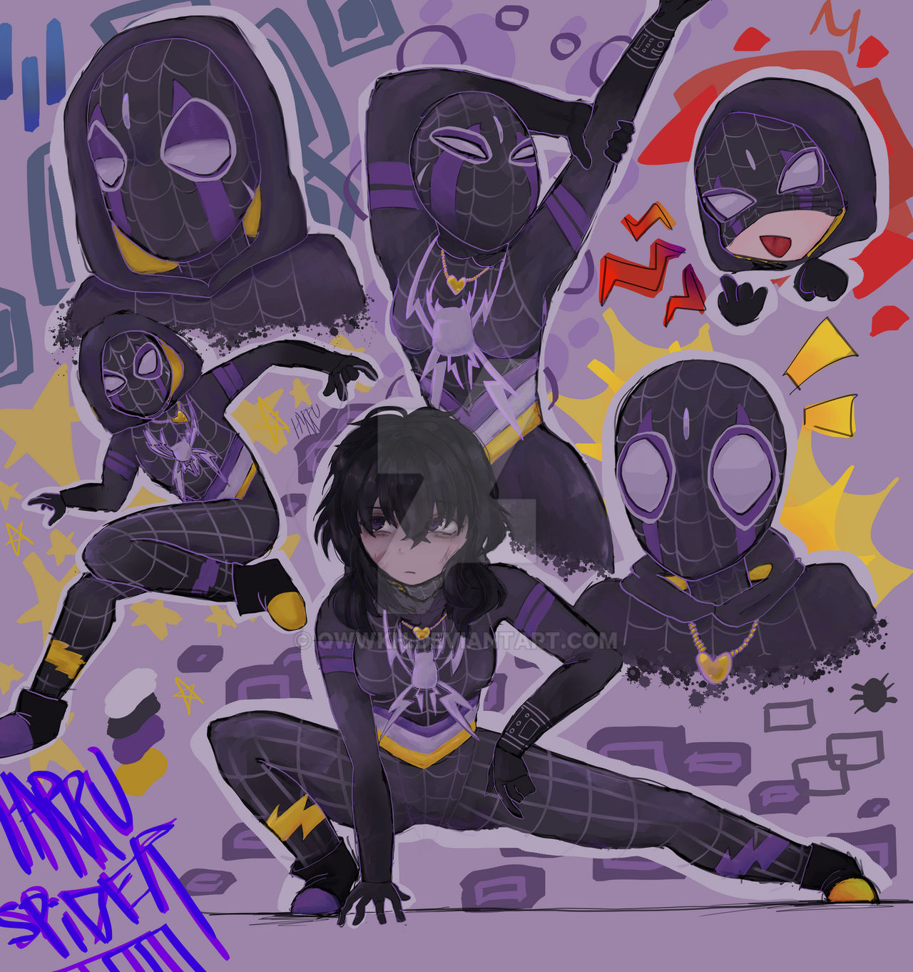 Spiderman Oc by qwwkh on DeviantArt Spiderman Oc by qwwkh on DeviantArt