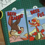 Brer Rabbit and Brer Fox badge