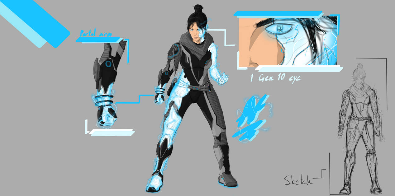 Wraith Concept Art by IstamArt on DeviantArt