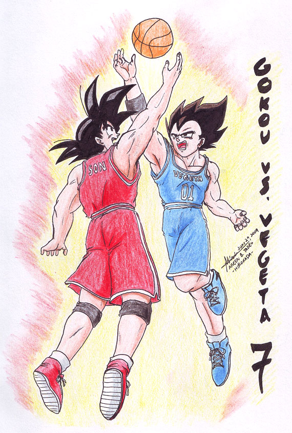 Goku vs Freeza. by Trajano-chan on DeviantArt