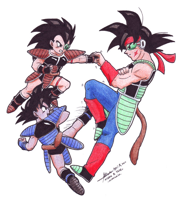 Bardock + Turles + Raditz 1