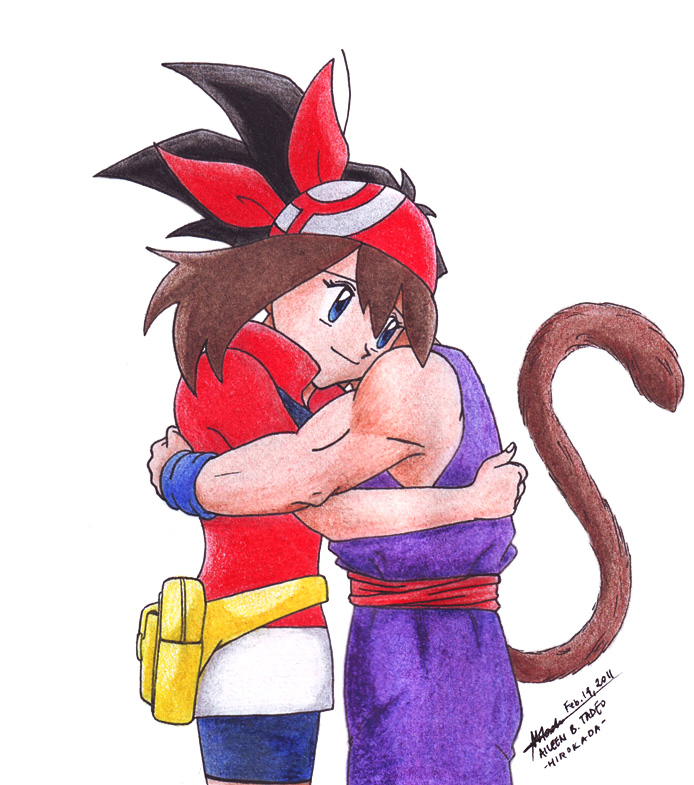 Commission 3: Gohan + May (AdvanceMoonShipping)