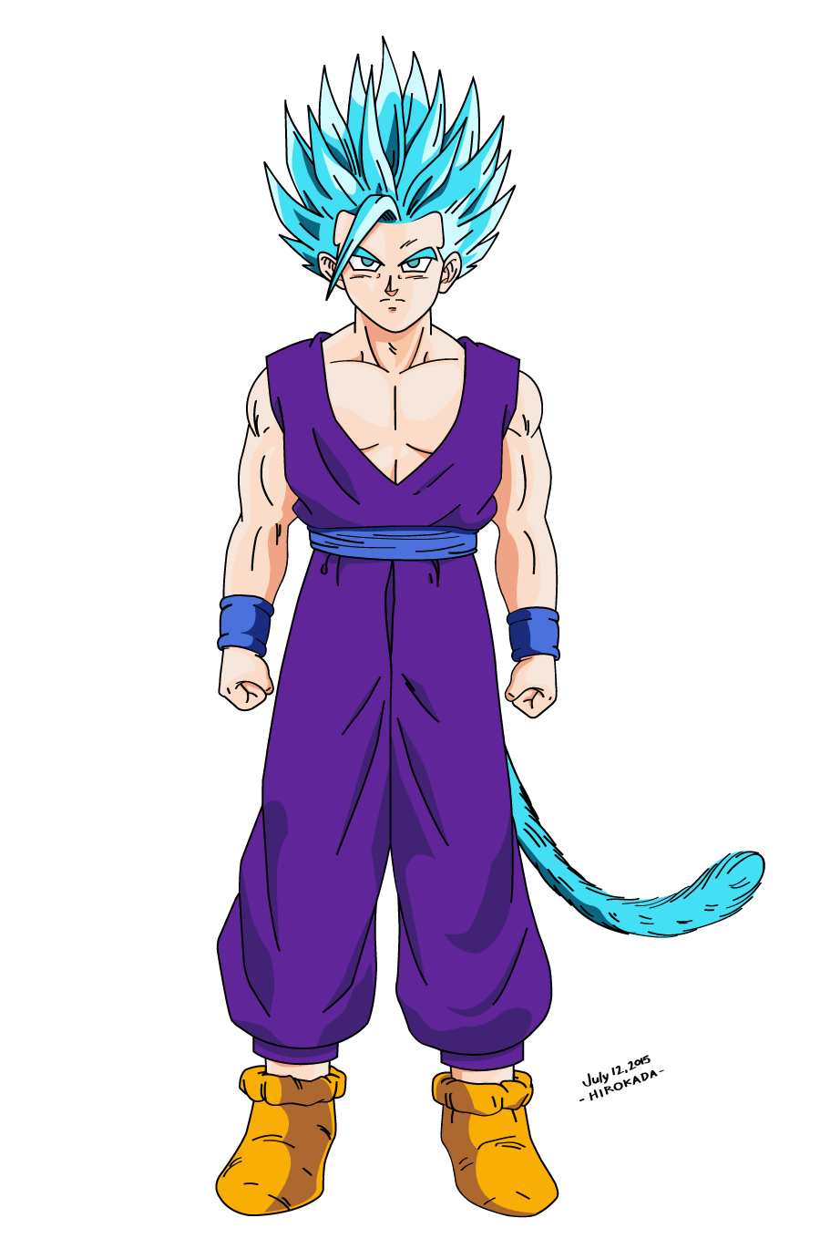 Super Saiyan God Super Saiyan 2 Adult Gohan ver. 2