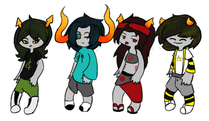 :CLOSED: Homestuck Adopts: Set 1