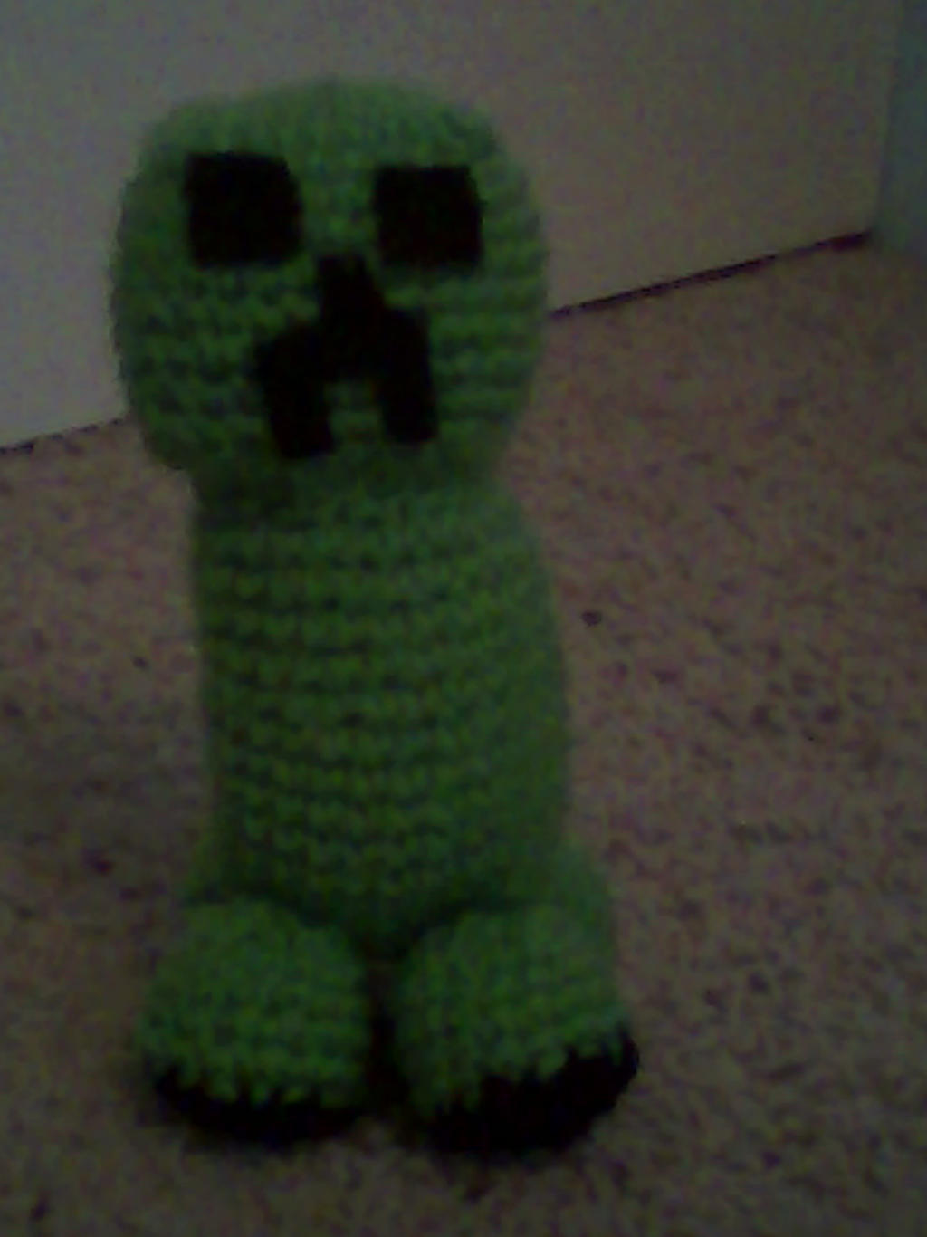 Crocheted Creeper (Minecraft)