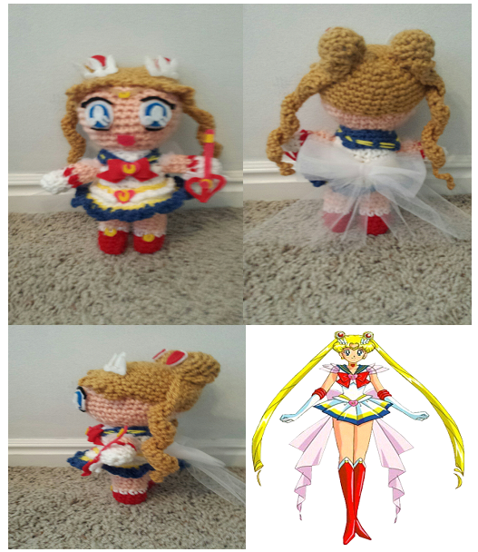 Crochet Super Sailor Moon Plush