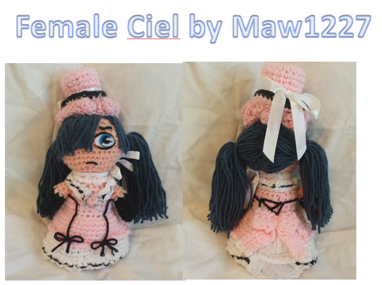 Crochet Lady Ciel (chibi)