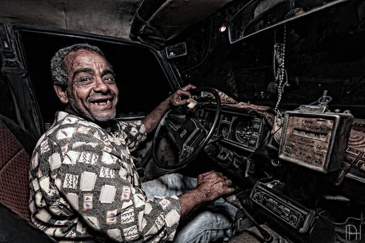 One of Alexandria Old Taxi Drivers...