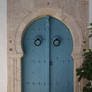 Traditional Tunisian Door.