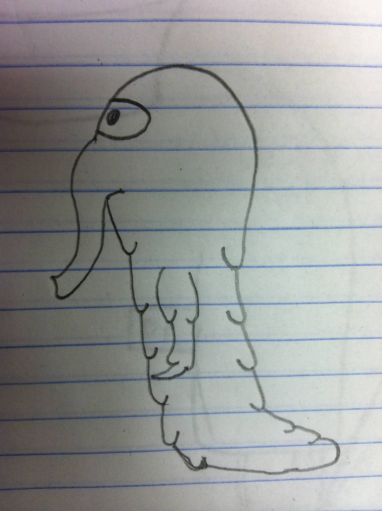One Eyed Slime Alien by Poddish on DeviantArt