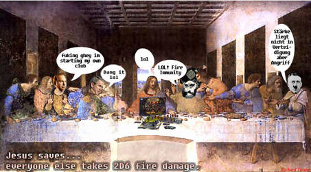 Jesus Saves on DnD